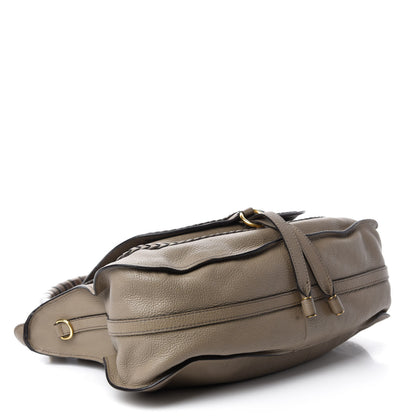 Chloe Calfskin Braided Medium Marcie Satchel Motty Grey 4 of 15