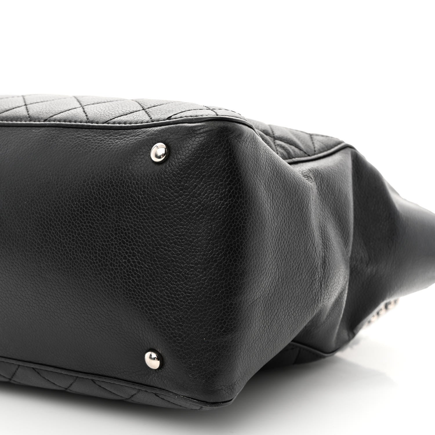Chanel Caviar Quilted Large CC Box Shopping Tote Black 10 of 24