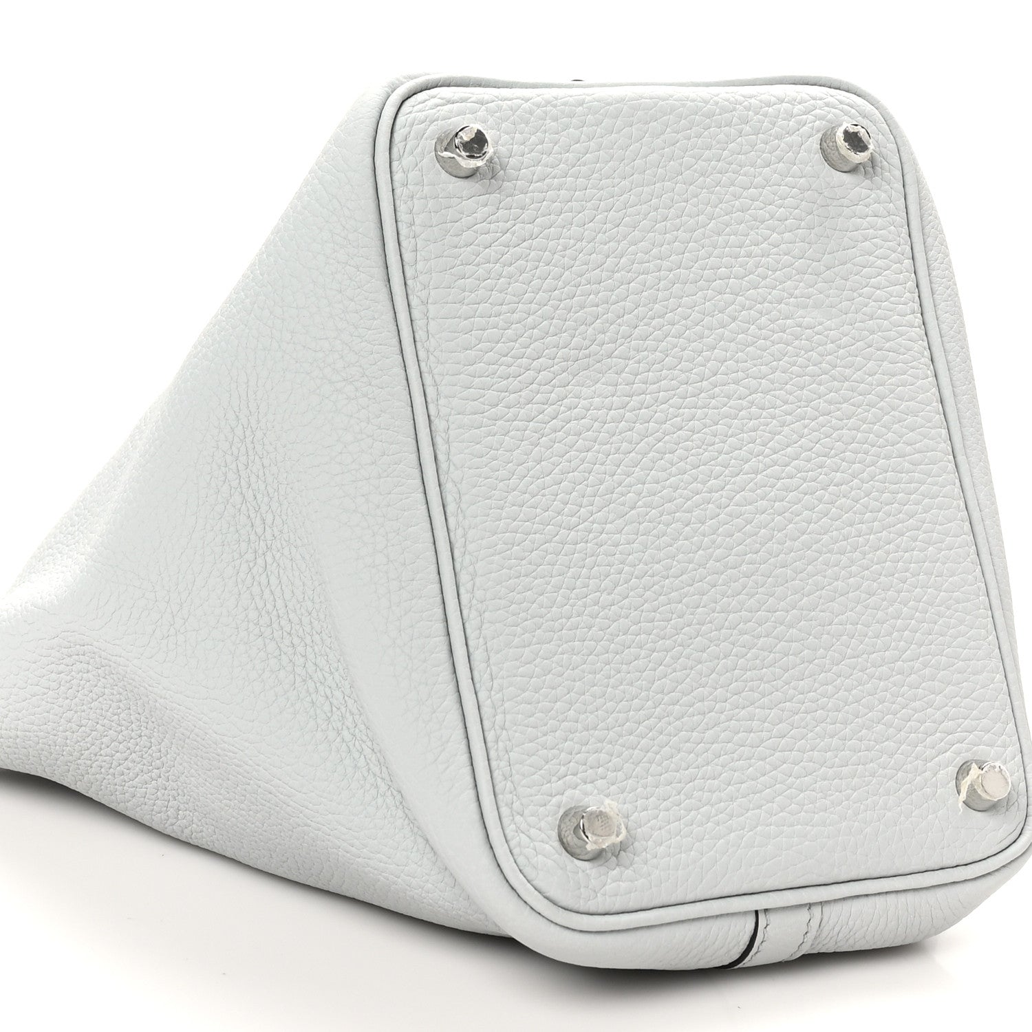 Hermes Taurillon Clemence Picotin Lock 18 PM Bleu Pale 9 of 10