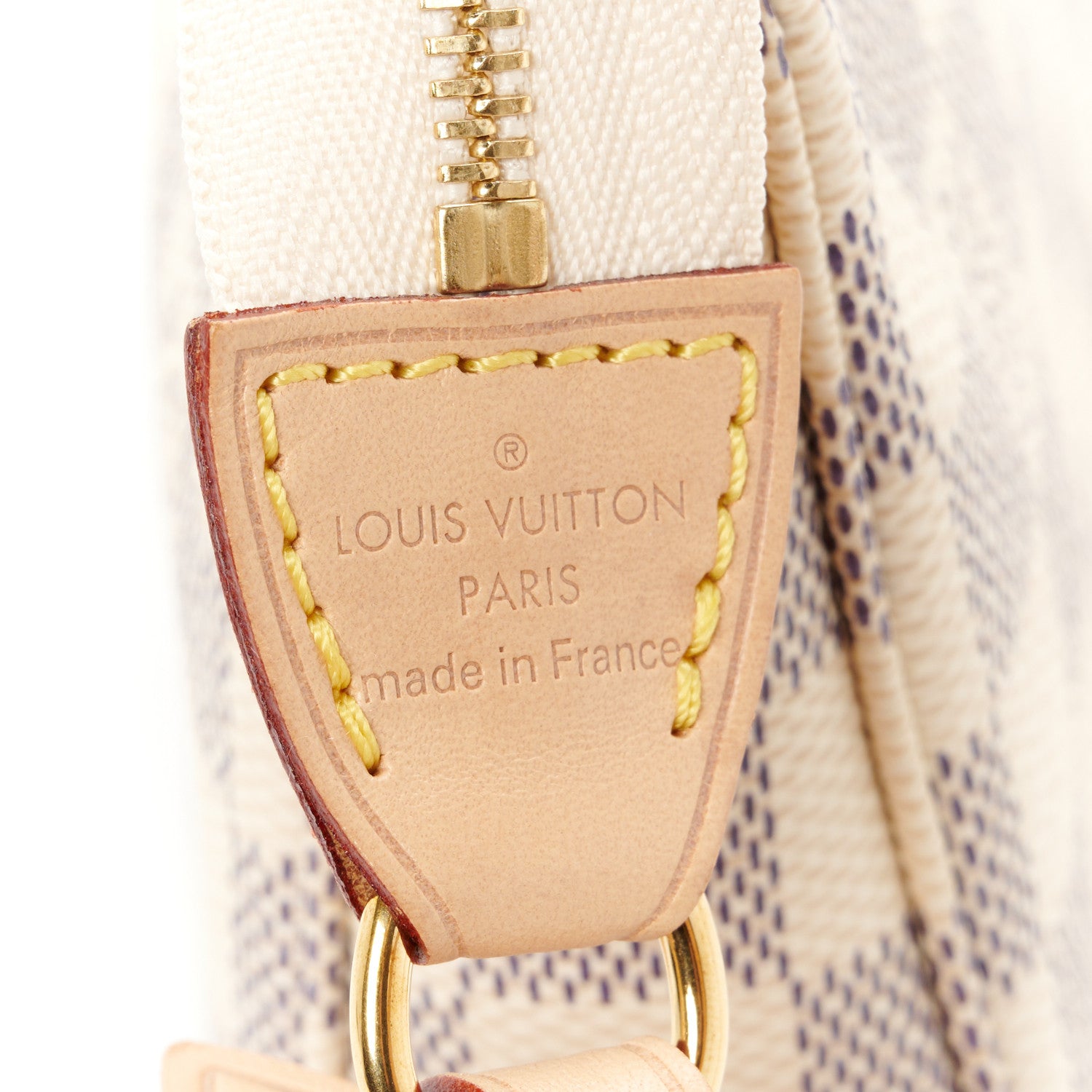 Louis Vuitton Damier Azur Pochette Accessories NM 9 of 12