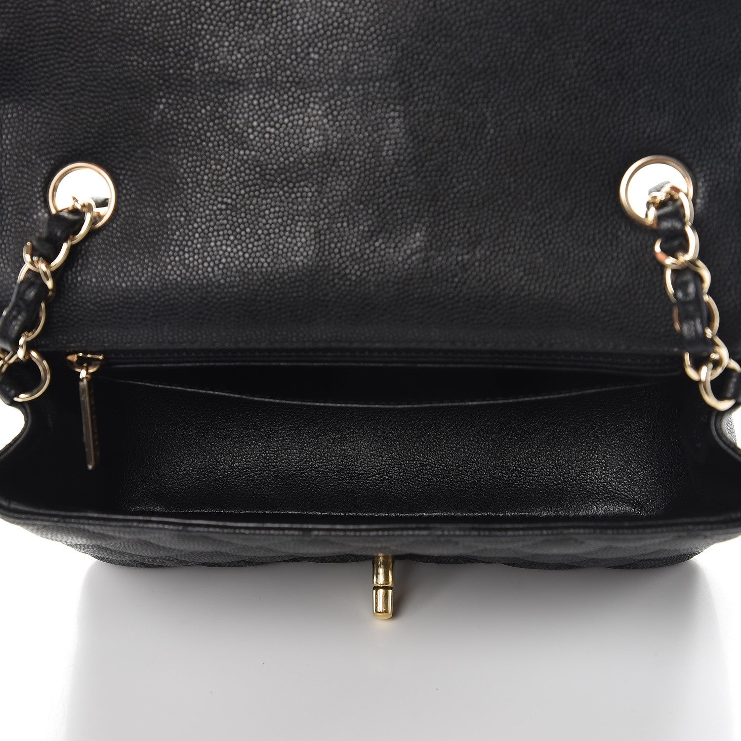 Chanel Caviar Quilted Mini Rectangular Flap Black 5 of 10