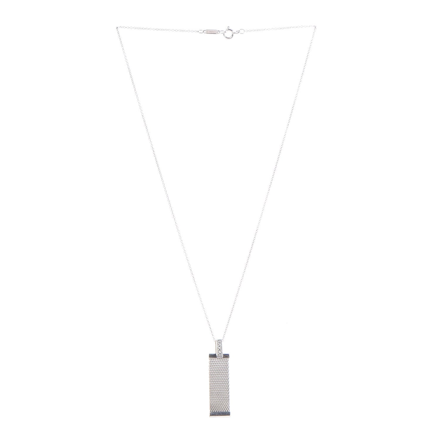 Sterling Silver Diamond Somerset Pendant Necklace