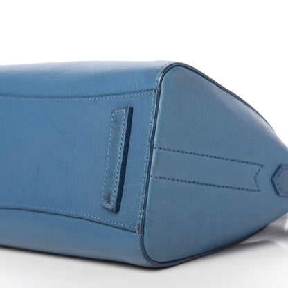 Givenchy Sugar Goatskin Mini Antigona Medium Blue 7 of 10