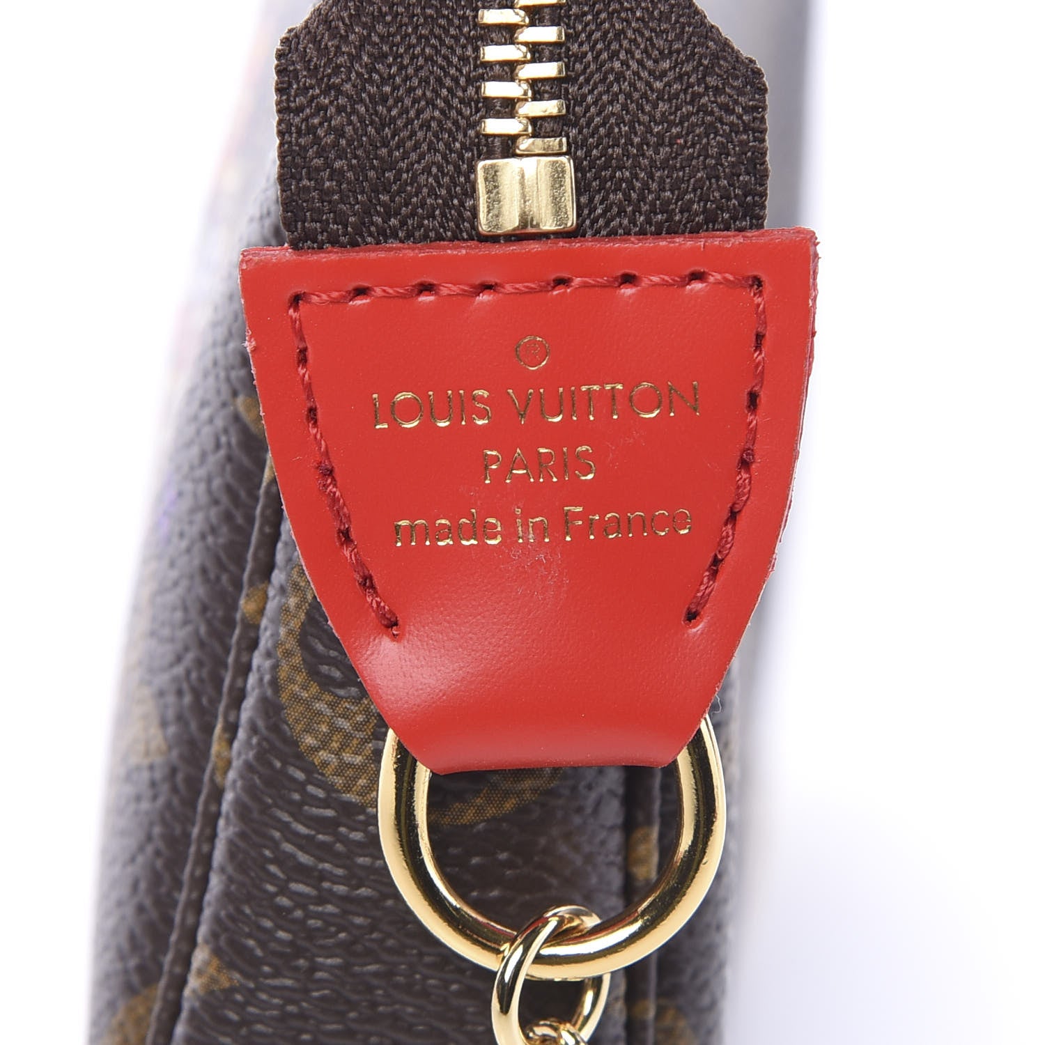 Louis Vuitton Monogram 2020 Christmas Animation Bumper Cars Mini Pochette Accessories Coquelicot 5 of 7