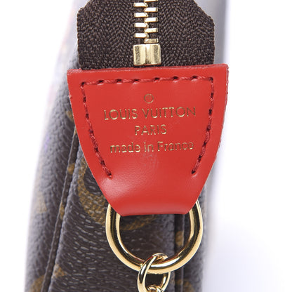 Louis Vuitton Monogram 2020 Christmas Animation Bumper Cars Mini Pochette Accessories Coquelicot 5 of 7