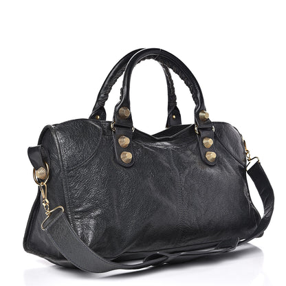 Balenciaga Agneau Giant 21 Gold Hardware Part Time Anthracite 3 of 17