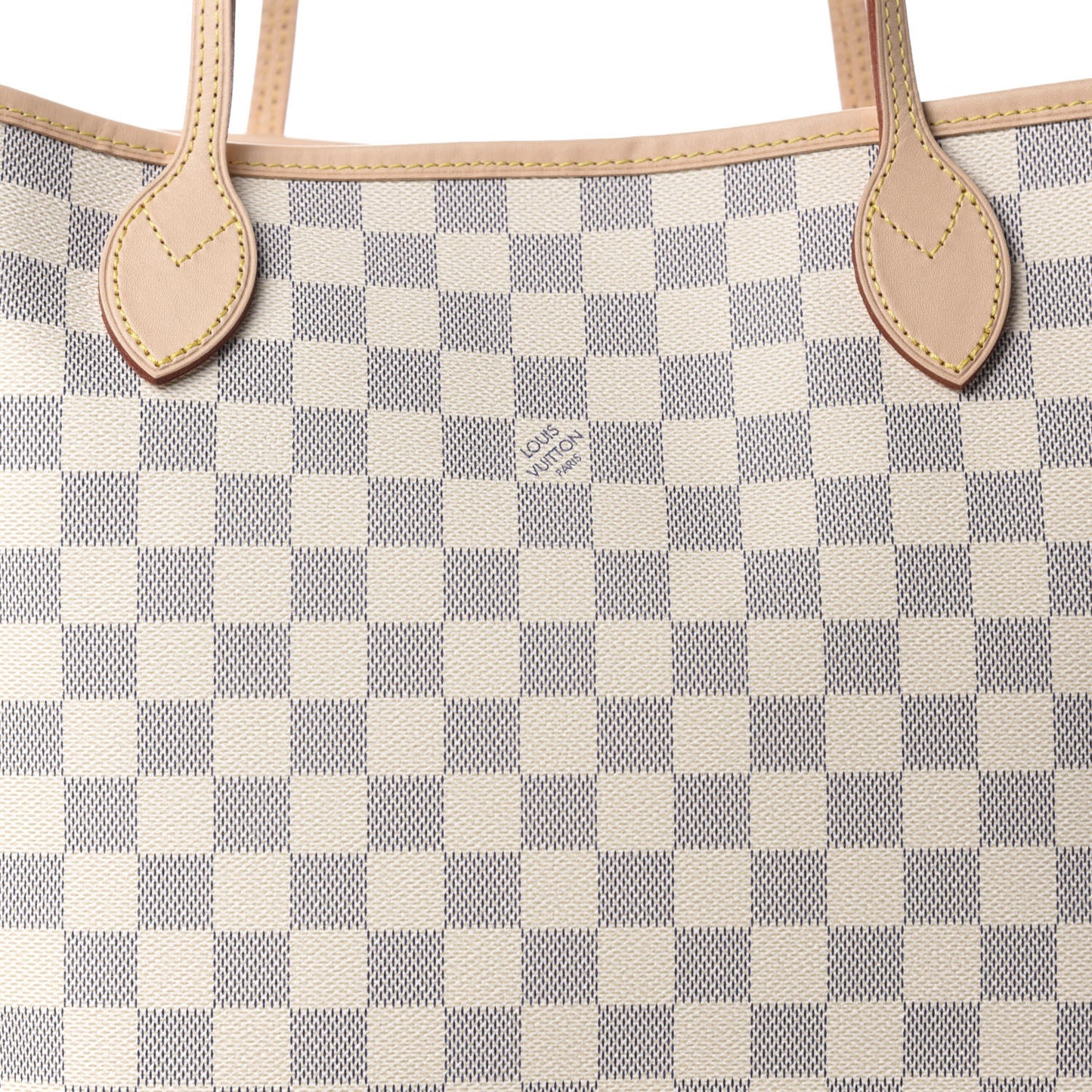 Damier Azur Neo Neverfull MM Rose Ballerine