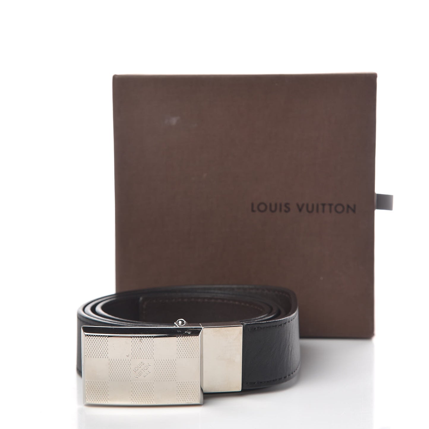 Calfskin 30mm Reversible Belt 90 36 Black Dark Brown
