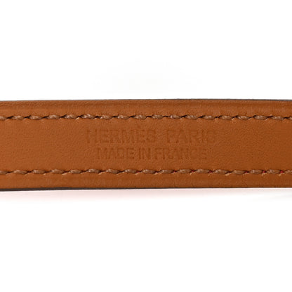 Hermes Swift Rivale Double Tour Bracelet T3 Rouge Casaque 4 of 5
