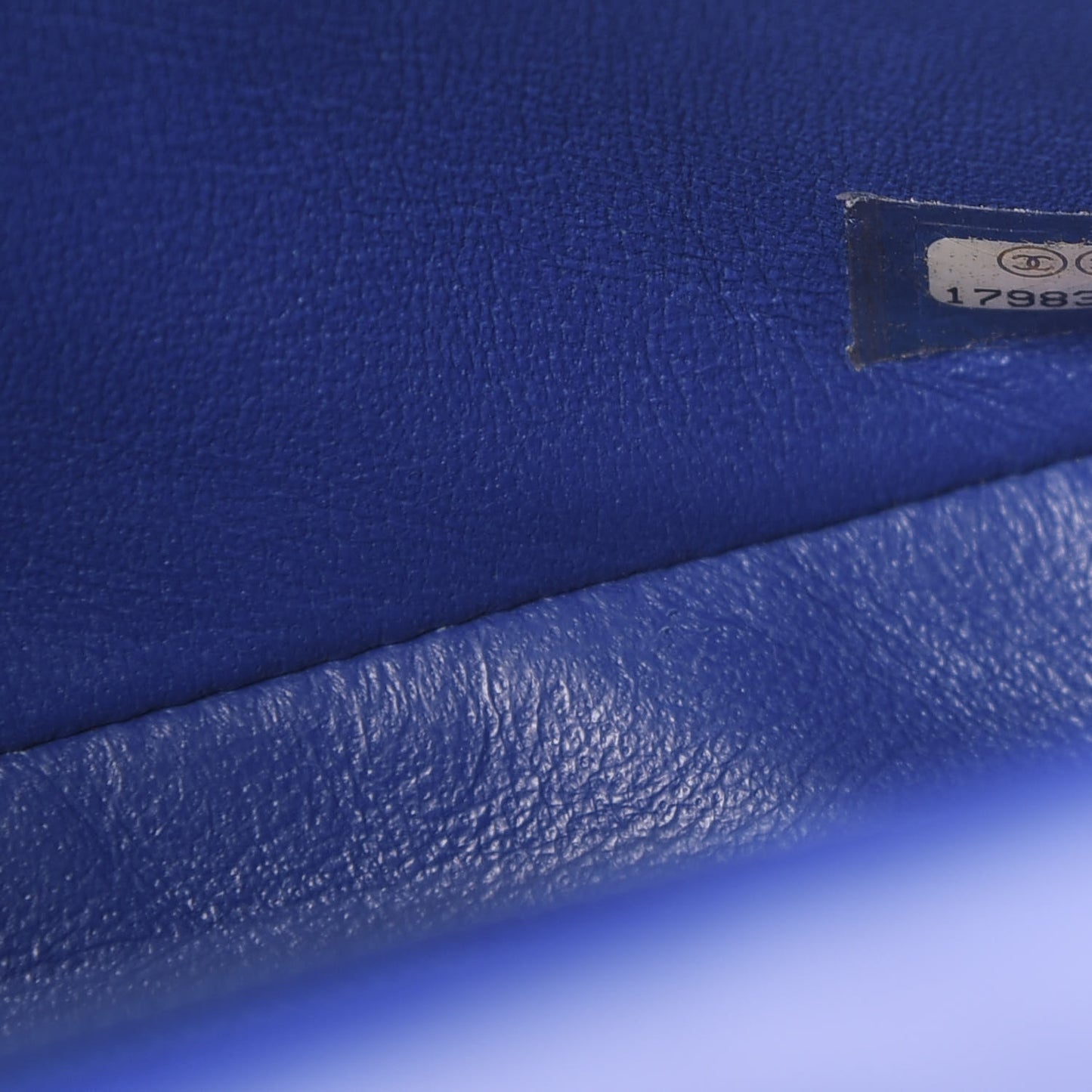 Lambskin Quilted Mini Rectangular Flap Royal Blue