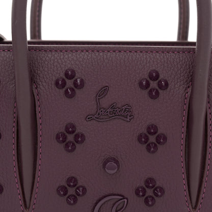 Christian Louboutin Calfskin Spikes Loubinthesky Paloma Merlot 8 of 10