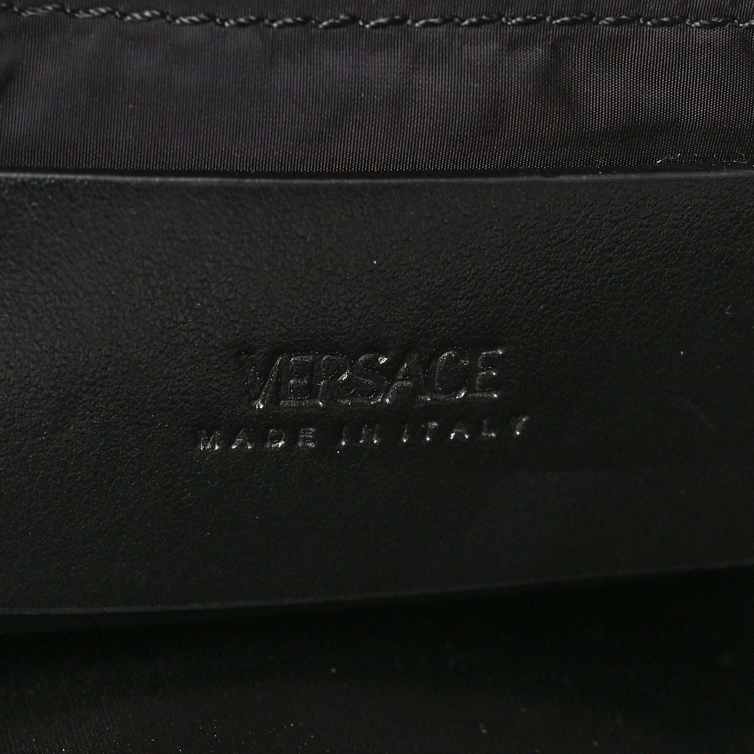 Versace Nylon Palazzo Medusa Messenger Black 6 of 8