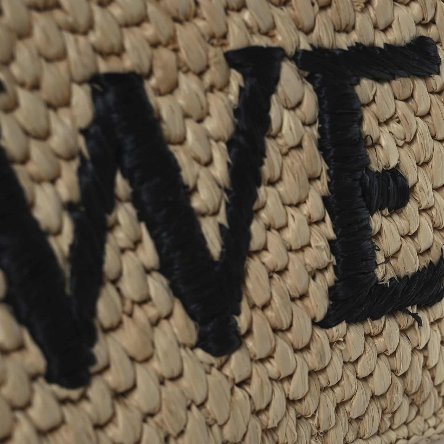 Loewe X PAULA'S IBIZA Raffia Font Tote Natural Tan 12 of 12
