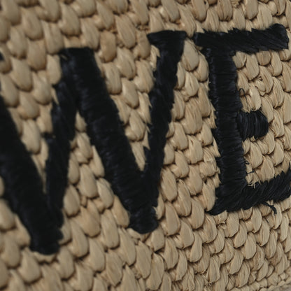 Loewe X PAULA'S IBIZA Raffia Font Tote Natural Tan 12 of 12