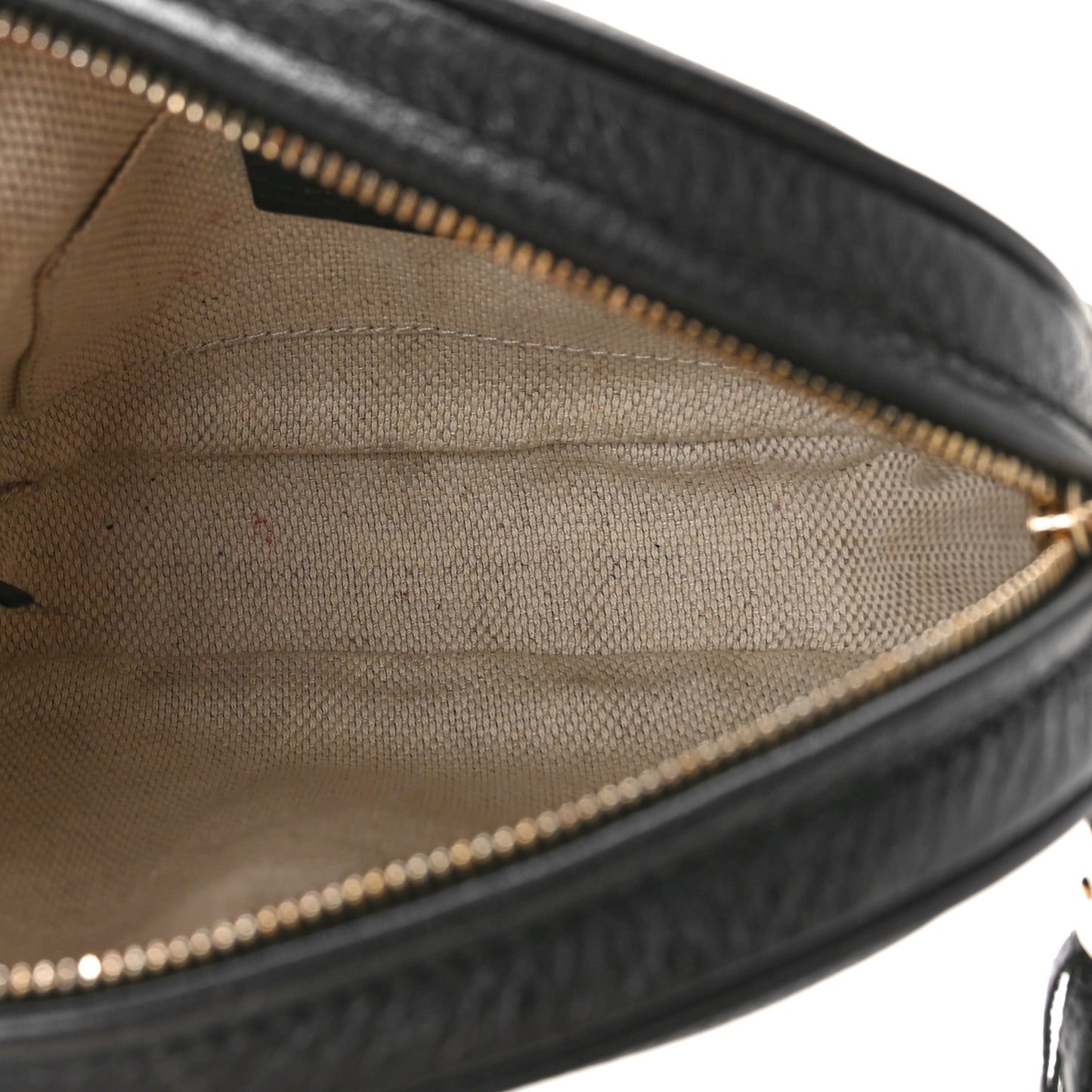 Pebbled Calfskin Mini Soho Chain Bag Black