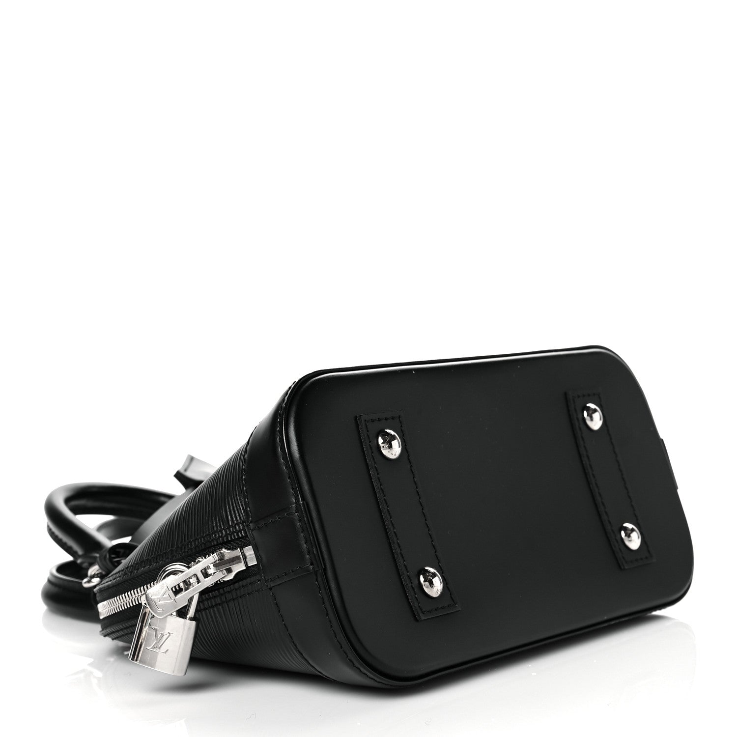 Louis Vuitton Epi Alma BB Black 4 of 12