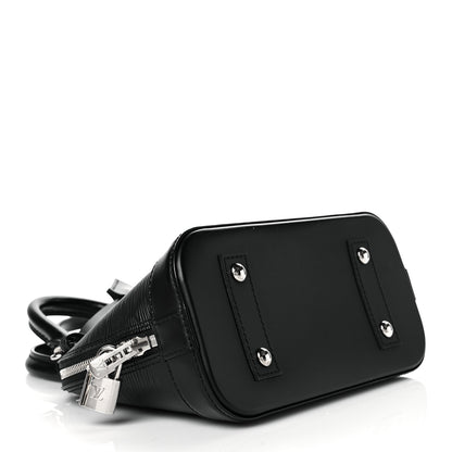 Louis Vuitton Epi Alma BB Black 4 of 12