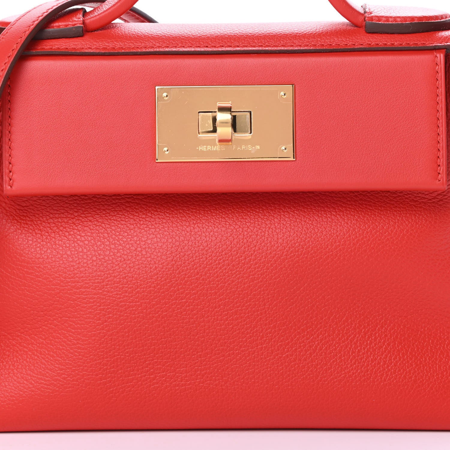 Hermes Evercolor Swift 24/24 21 Rouge de Coeur 10 of 11