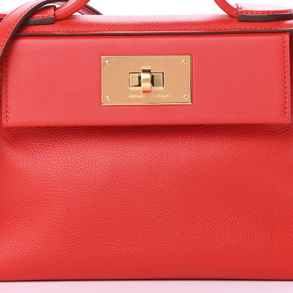 Hermes Evercolor Swift 24/24 21 Rouge de Coeur 10 of 11