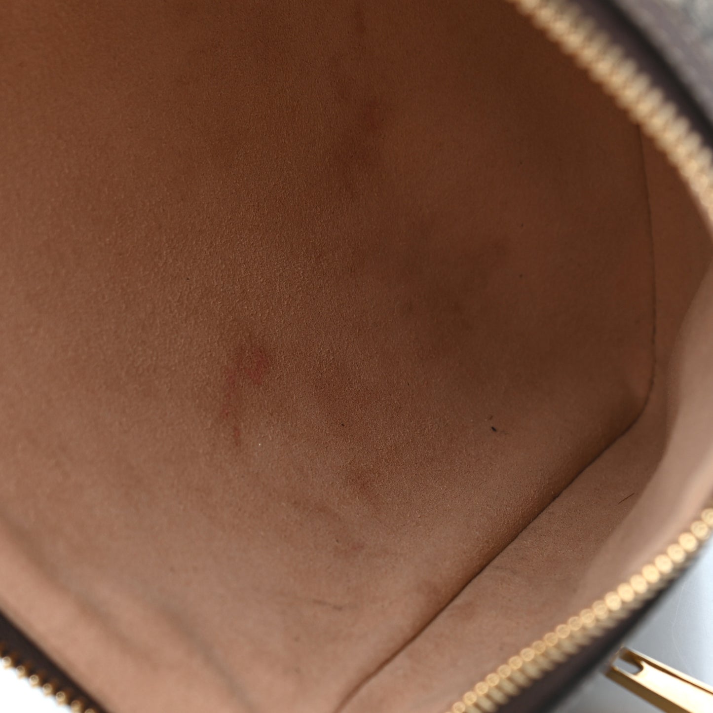 GG Supreme Monogram Large Ophidia Pouch Clutch Brown