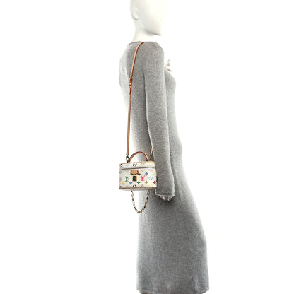 Louis Vuitton LV x TM Monogram Multicolor Vanity Chain Pouch White 2 of 10