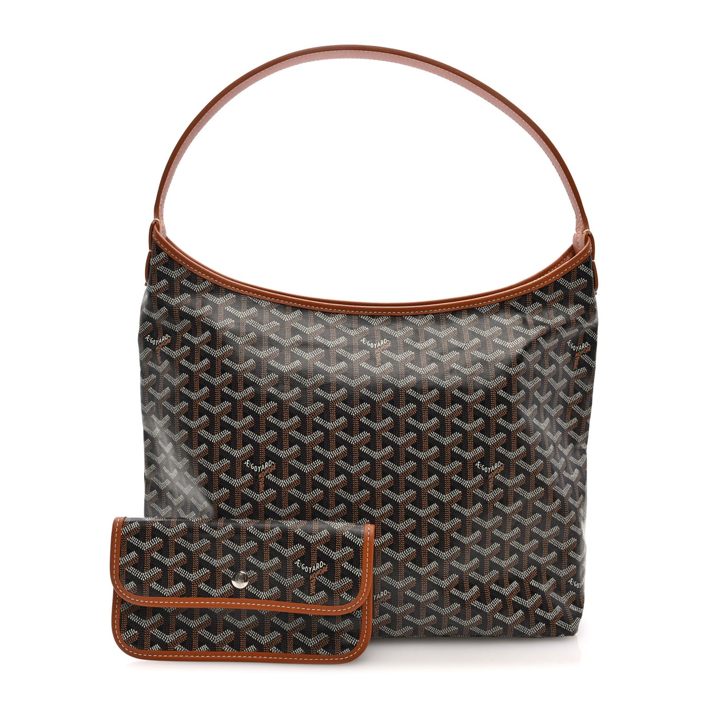 Goyardine Boheme Hobo Black Gold