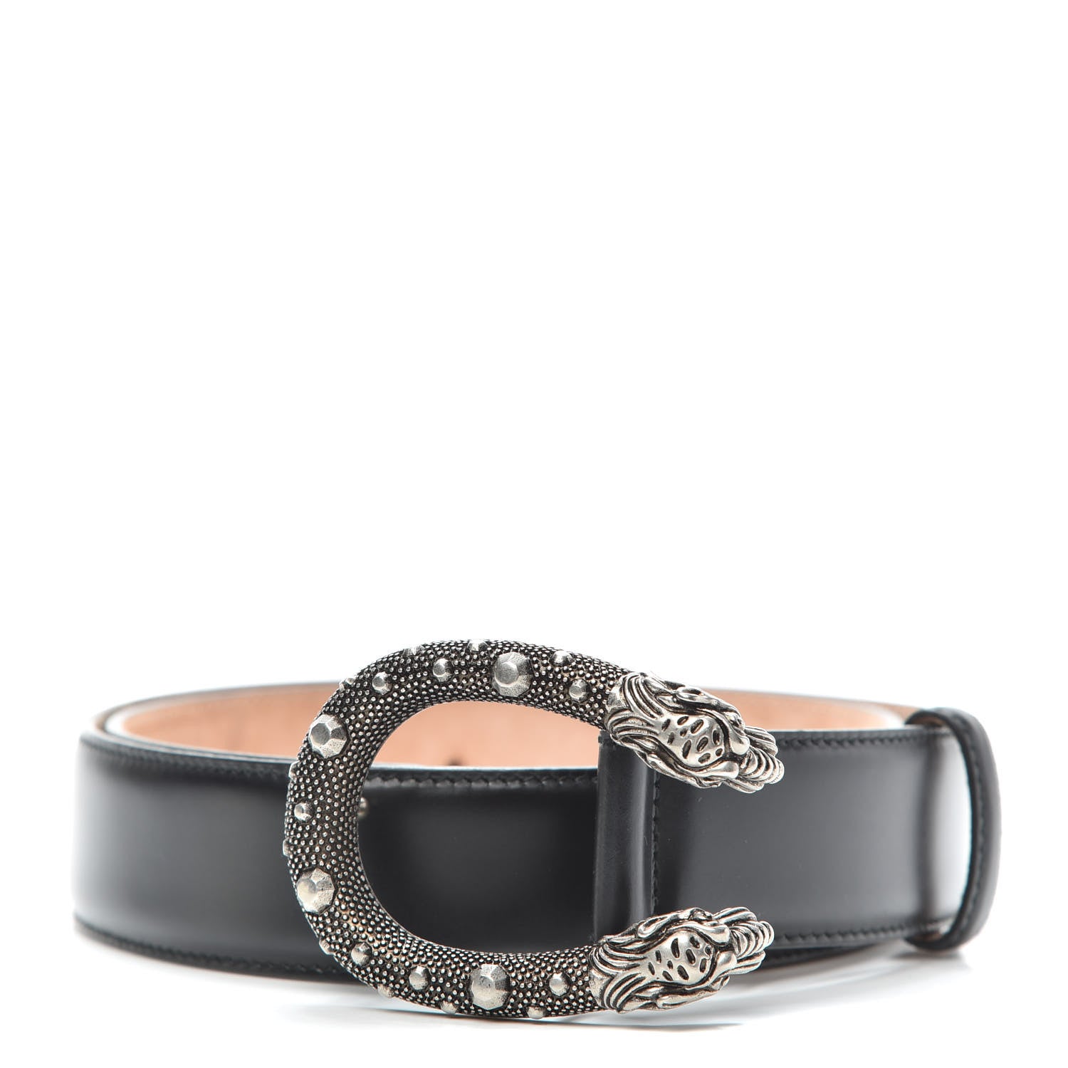 Gucci Lisse Calfskin Dionysus 35mm Belt 85 34 Black 1 of 5
