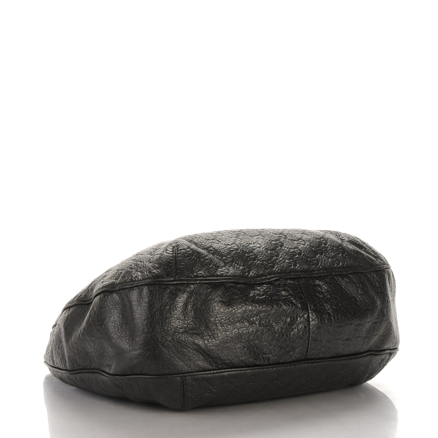 Guccissima Large New Ladies Web Hobo Black