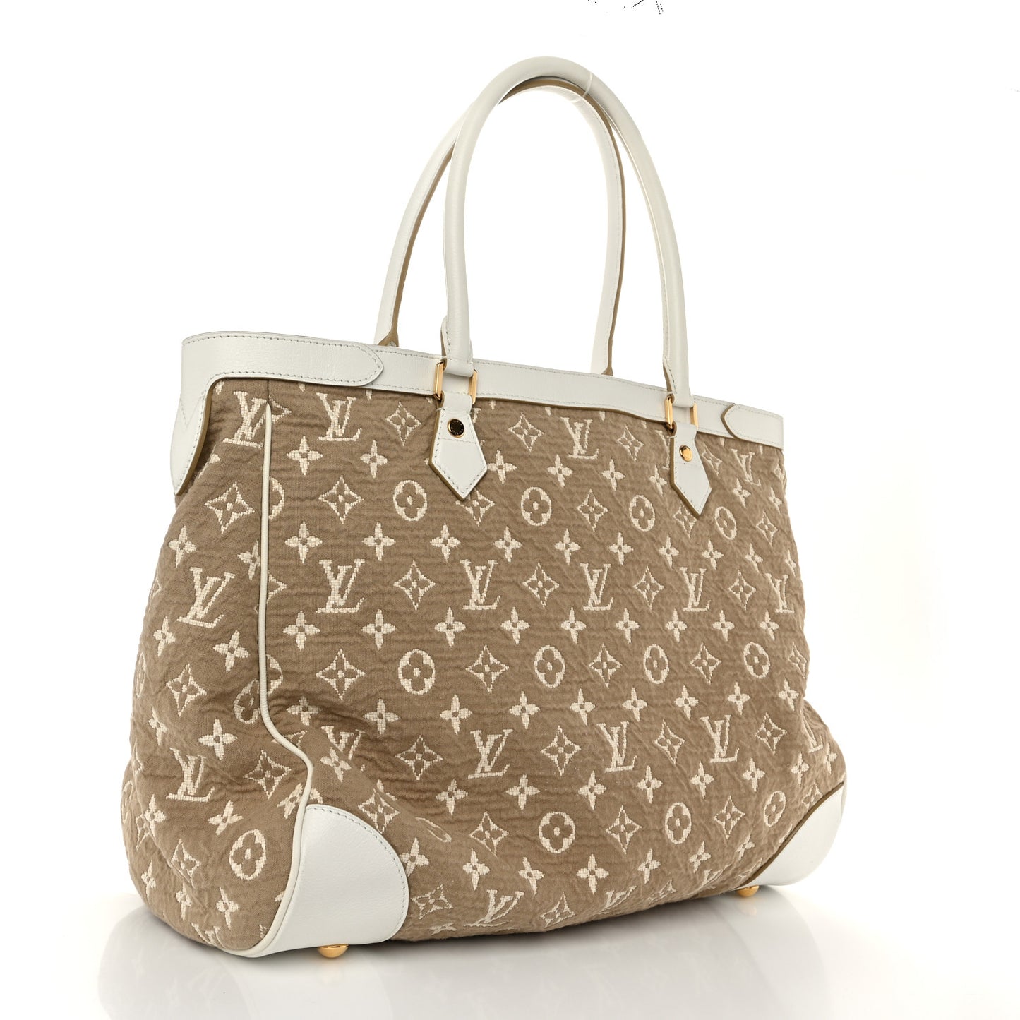 Monogram Sabbia Cabas GM White