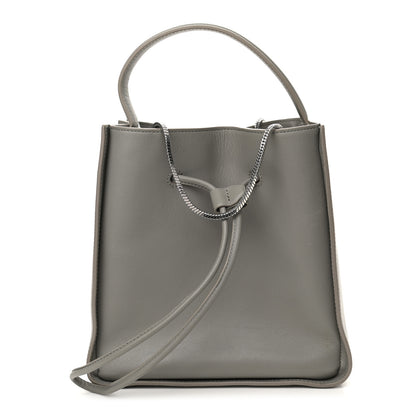 3.1 Phillip Lim Smooth Calfskin Small Soleil Bucket Bag Cement 1 of 11