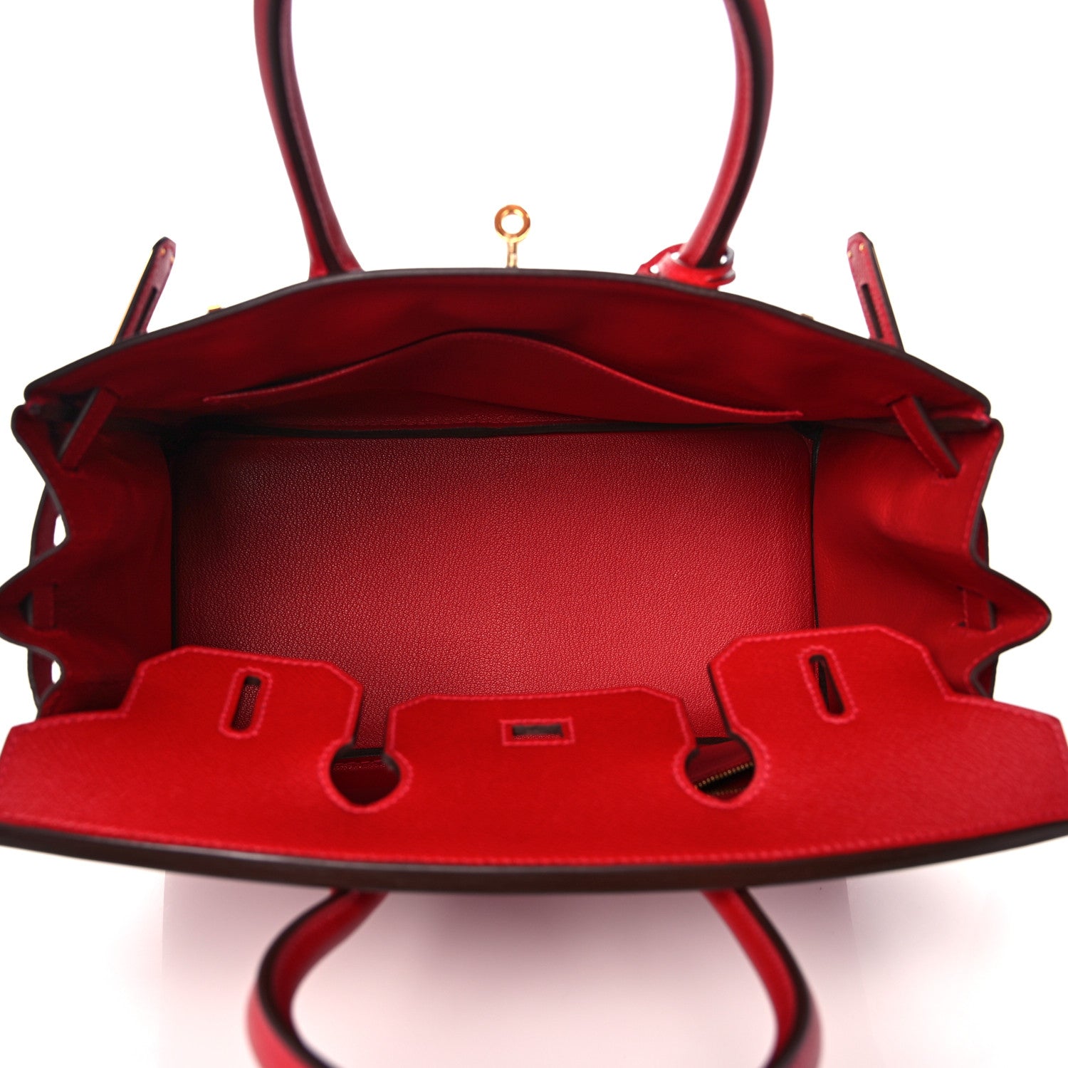 Hermes Epsom Birkin 30 Rouge Casaque 4 of 10