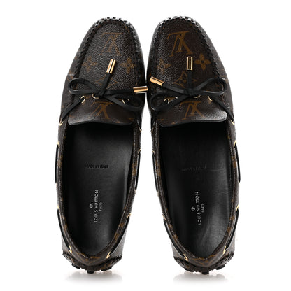 Louis Vuitton Patent Monogram Gloria Loafers 36.5 2 of 8