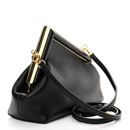 Fendi Shiny Nappa Small Fendi First Black 3 of 13
