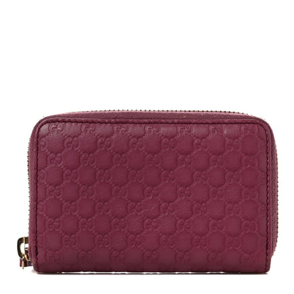 Gucci Microguccissima Icon Zip Around Wallet Pink 1 of 6