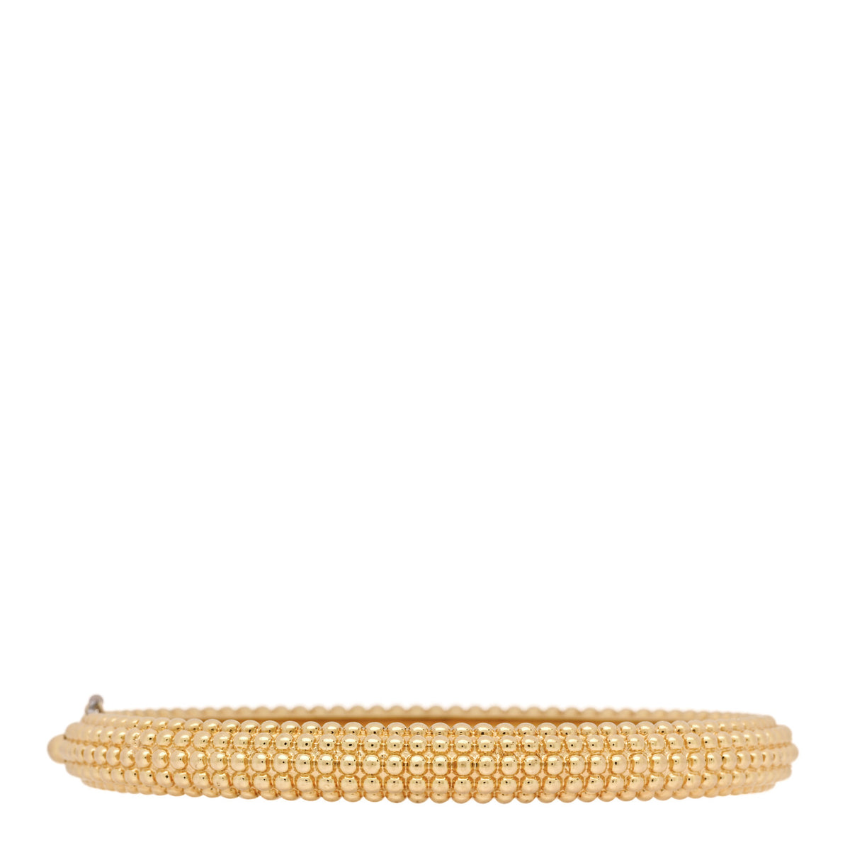 18K Yellow Gold Perlee Pearls of Gold 5 Row Bracelet L