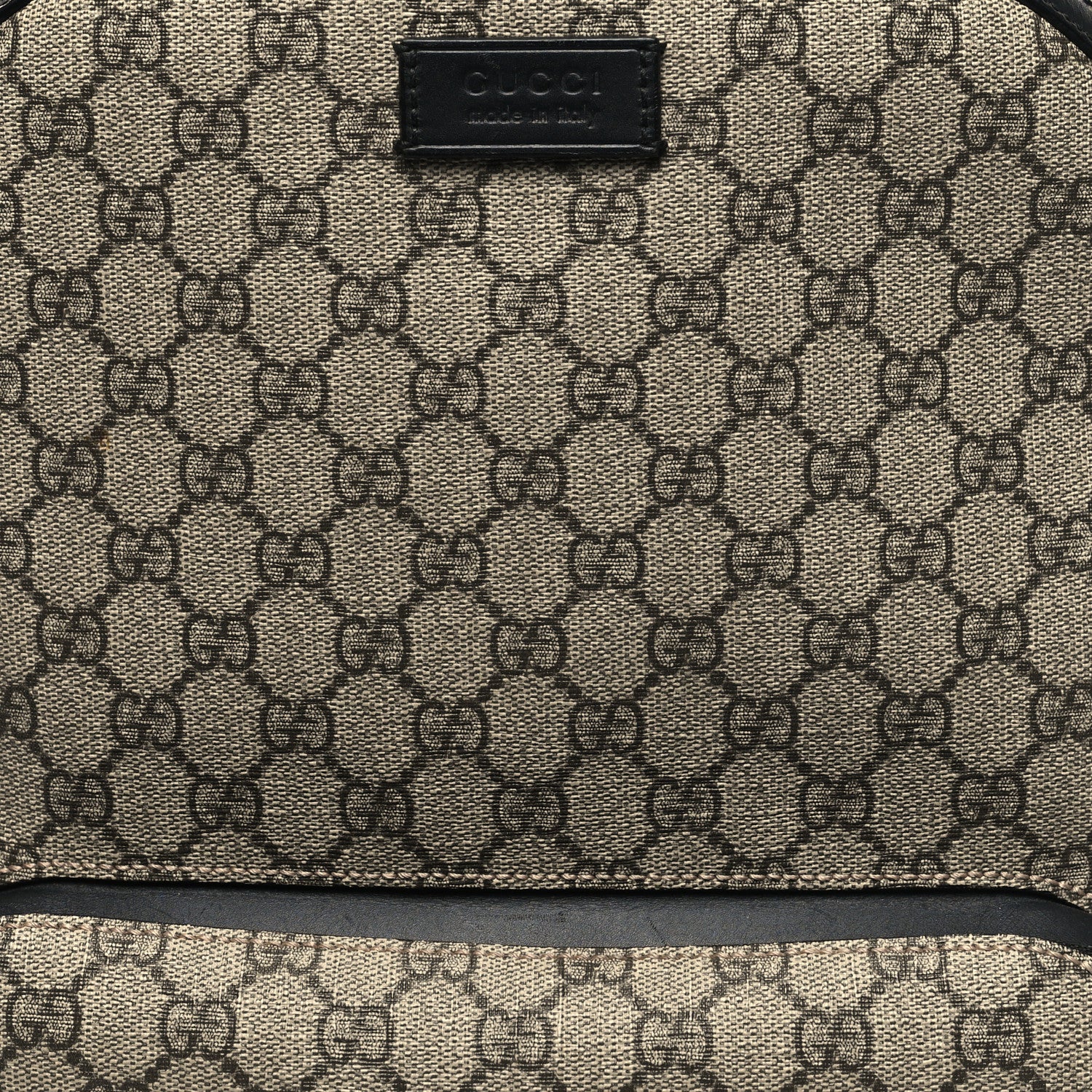 Gucci GG Supreme Monogram Medium Backpack Black 7 of 10