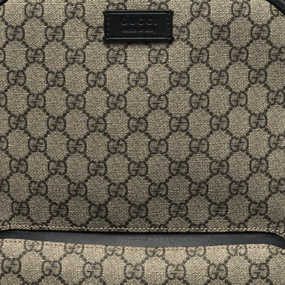 Gucci GG Supreme Monogram Medium Backpack Black 7 of 10