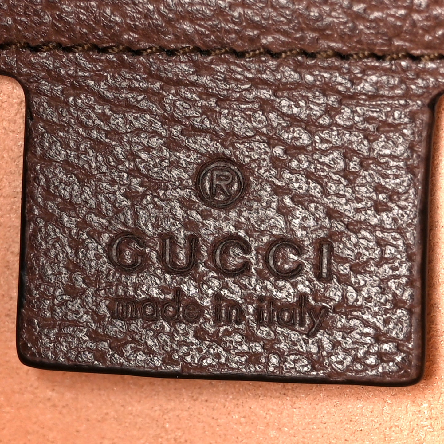 GG Supreme Monogram Web Small Ophidia Flap Messenger Bag Brown