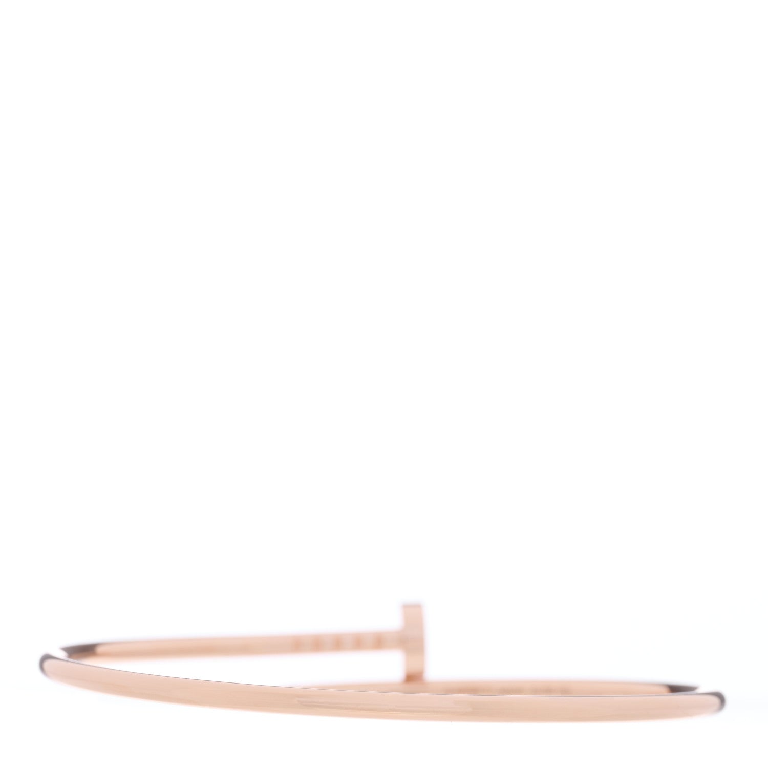 Cartier 18K Pink Gold Small Juste Un Clou Bracelet 18 2 of 4