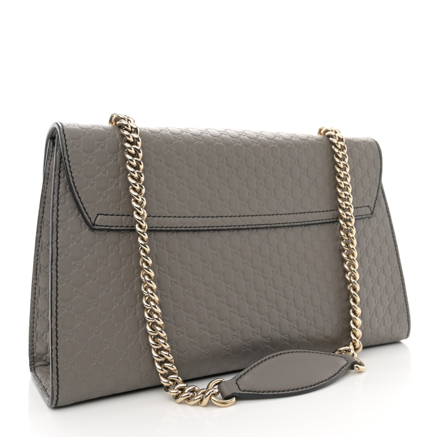 Gucci Soft Microguccissima Medium Emily Chain Shoulder Bag Loess 3 of 11