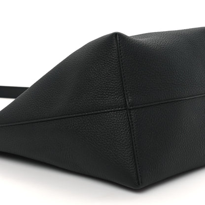 The Row Grained Calfskin Medium N/S Park Tote Black 8 of 11