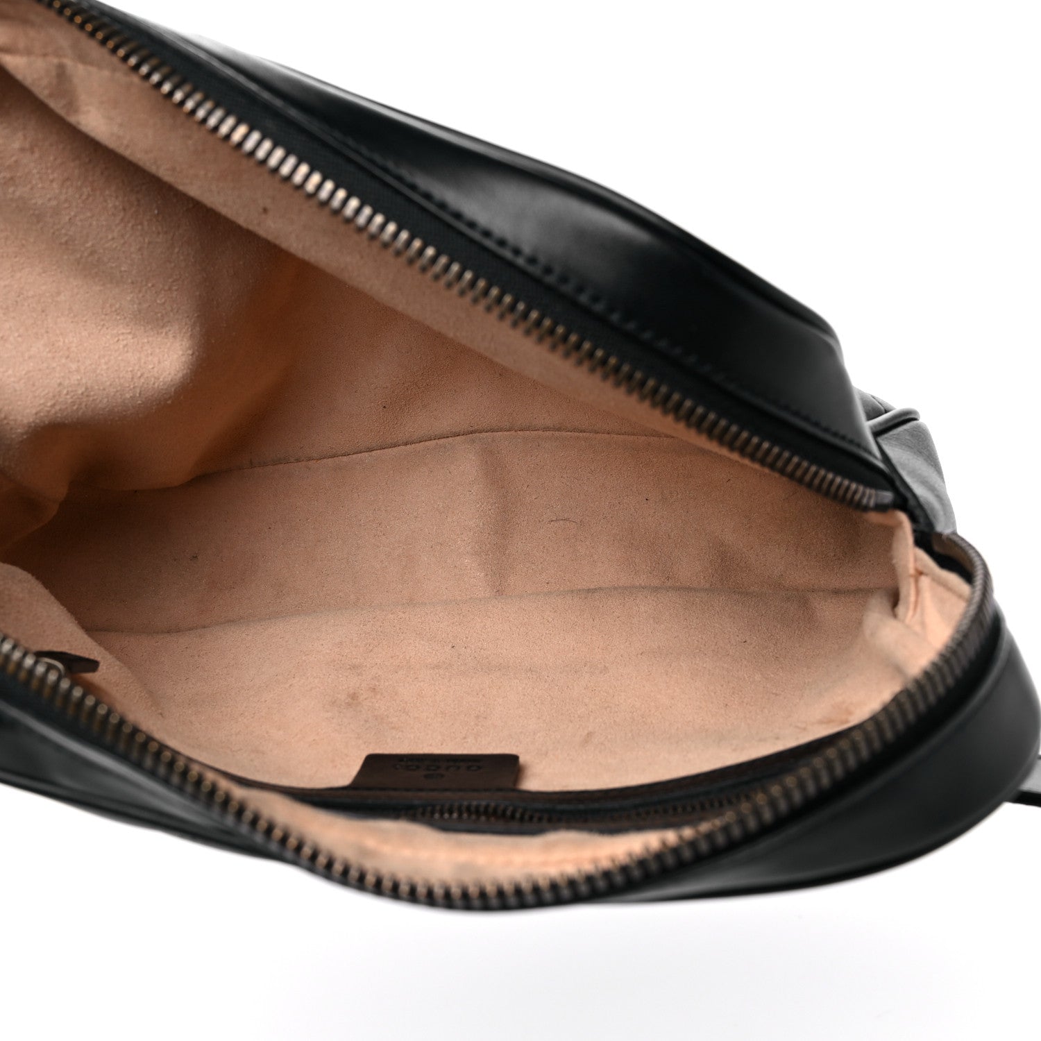 Gucci Calfskin Matelasse Mens GG Marmont Belt Bag 80 32 Black 5 of 18