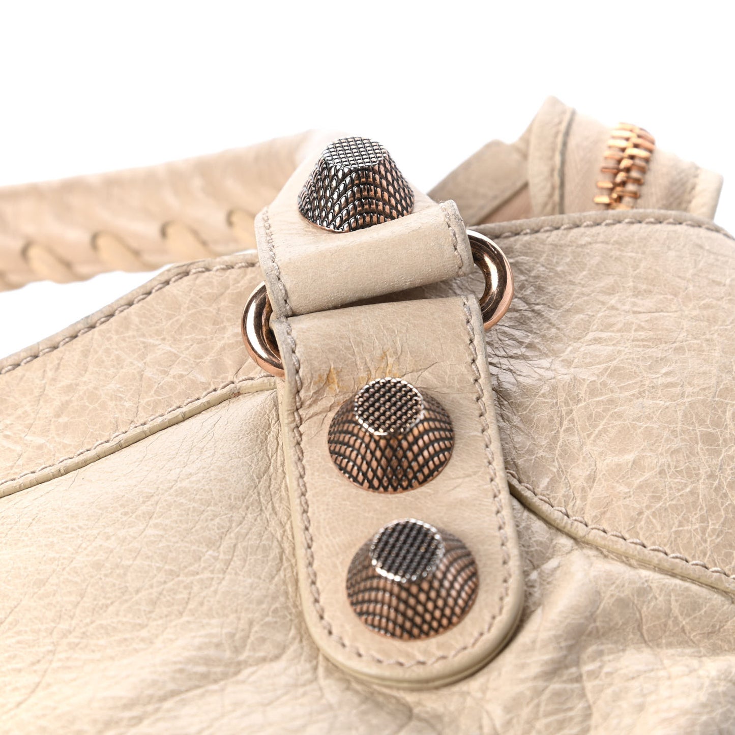 Agneau Giant 21 Rose Gold Hardware City Praline