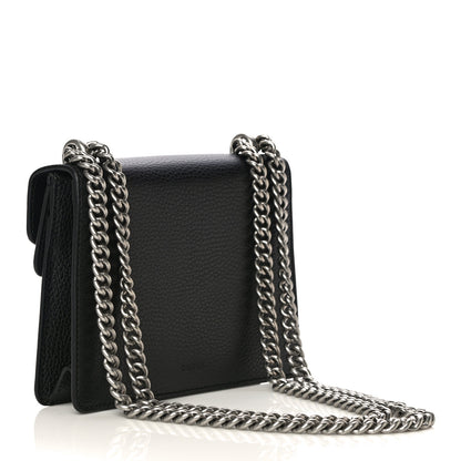 Gucci Calfskin Mini Dionysus Shoulder Bag Black 3 of 13