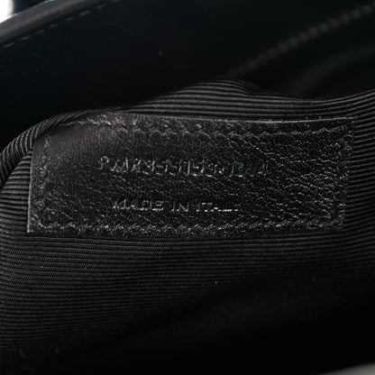 Saint Laurent Python Calfskin Embossed Small Sac de Jour Black 8 of 11