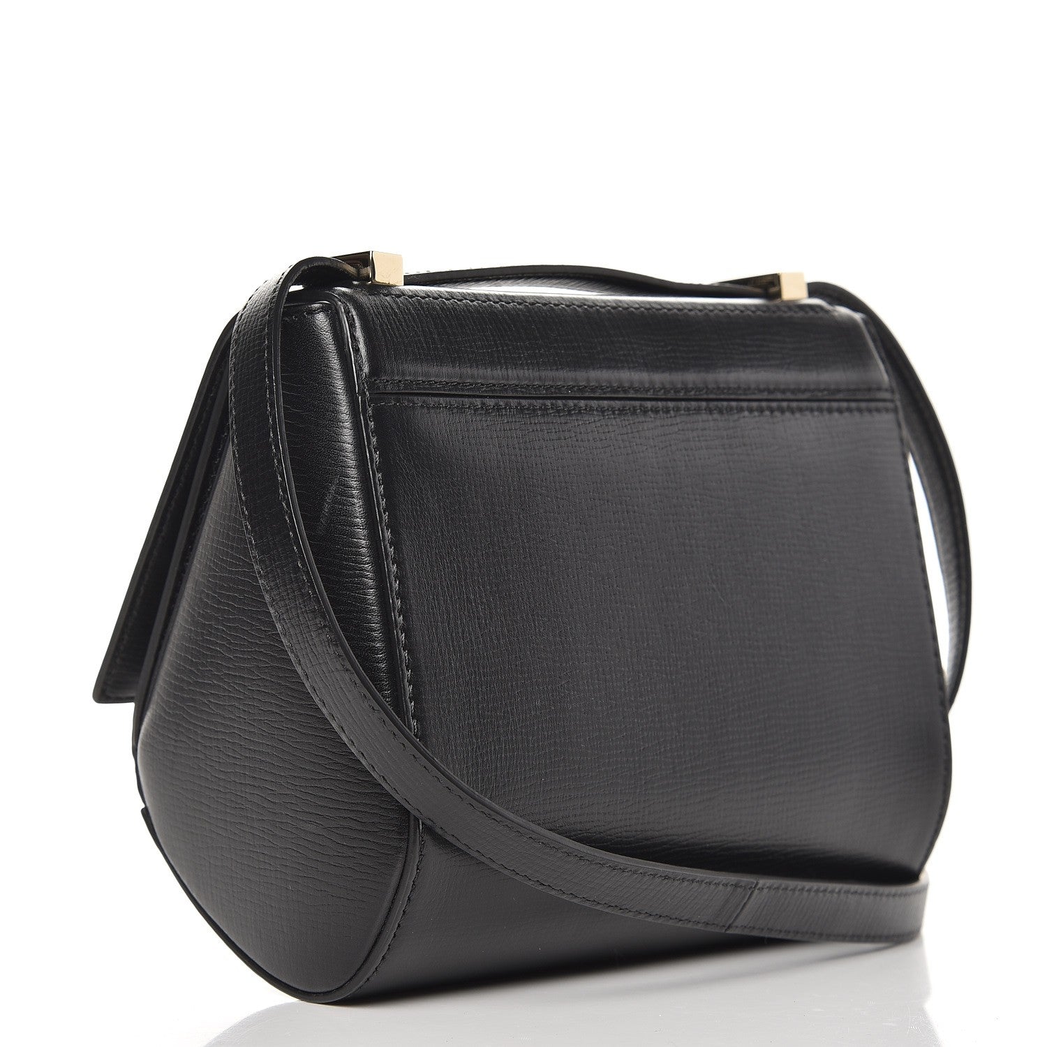Givenchy Textured Calfskin Mini Pandora Box Crossbody Bag Black 3 of 7