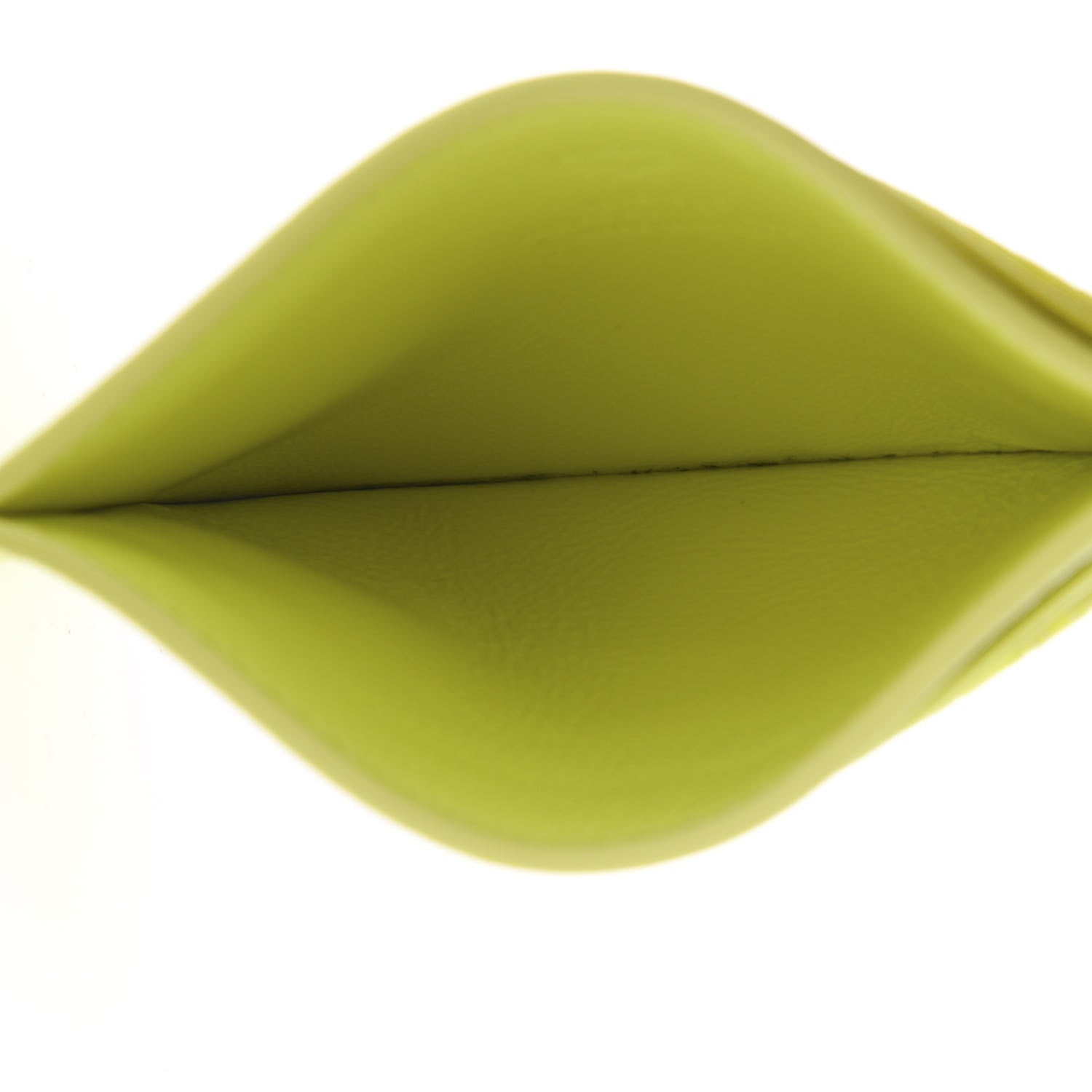 MCM Visetos Card Case Neon Yellow 5 of 7