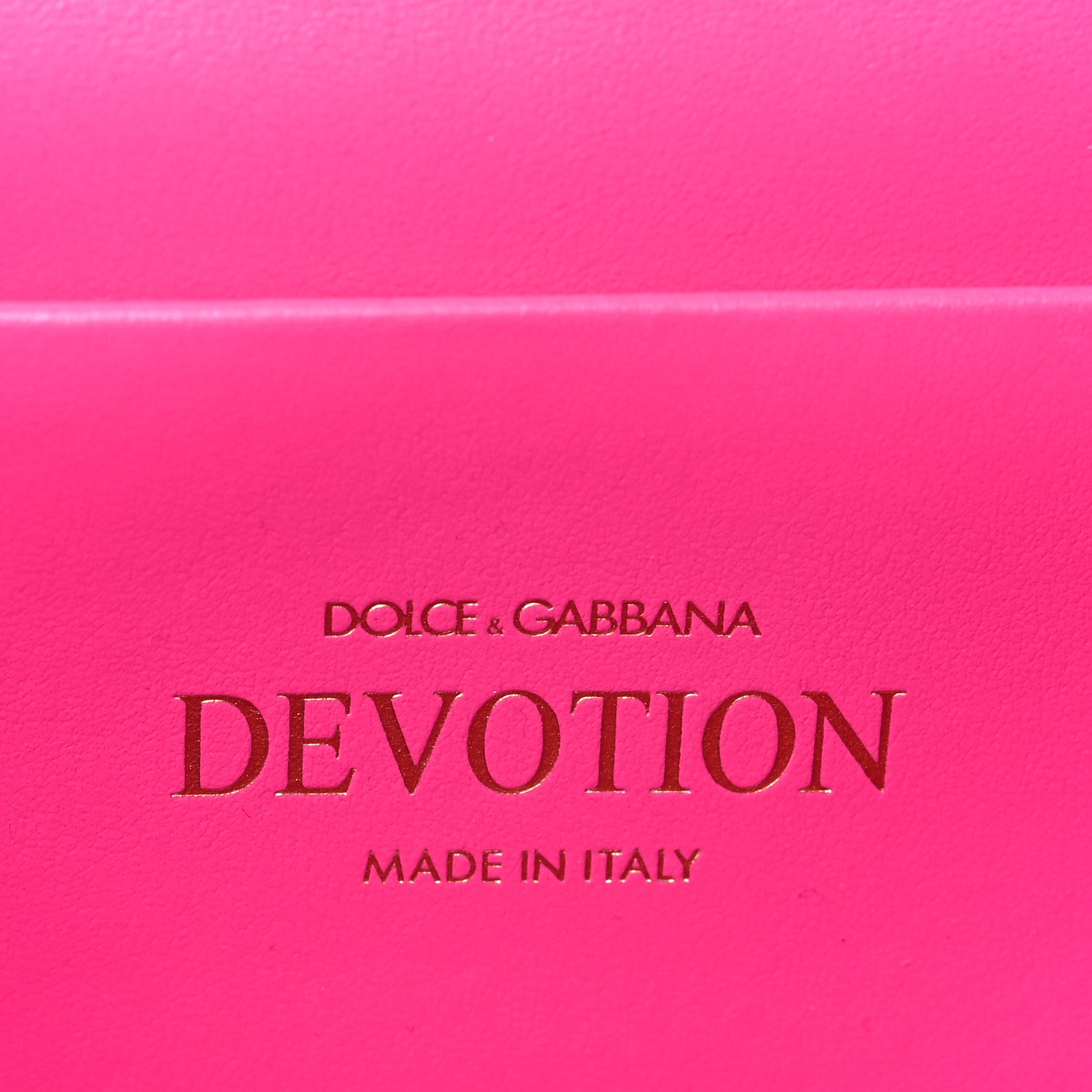 Dolce & Gabbana Smooth Calfskin Small Devotion Envelope Top Handle Bag Pink 6 of 9