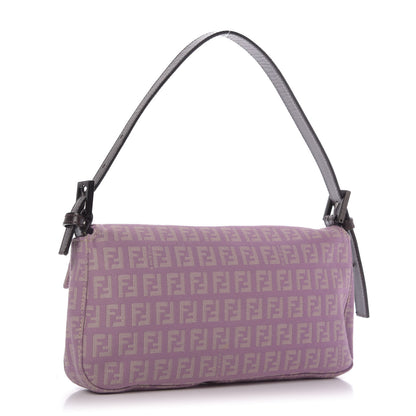 Fendi Zucchino Baguette Purple 3 of 9