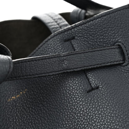 Celine Soft Grained Calfskin Small Belt Cabas Phantom Slate 11 of 13